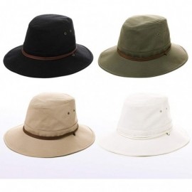 Sun Hats Packable Unisex Fishing Sun Hat Outdoor Safari Panama SPF 50 Travel for Men Women 56-61cm - White_00706 - C718QA8WIL...