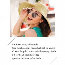 Sun Hats Womens Roll up Packable Foldable Pieces - CR18QX84KG3 $15.14