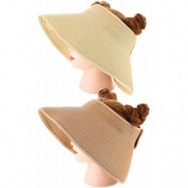 Sun Hats Womens Roll up Packable Foldable Pieces - CR18QX84KG3 $15.14