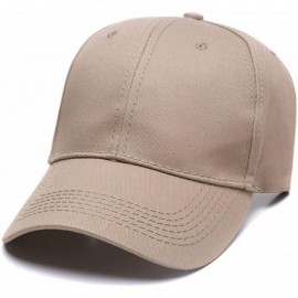 Baseball Caps Custom Baseball Hat-Snapback.Design Your Own Adjustable Metal Strap Dad Cap Visors - Khaki - C418KRKKDU6 $9.08
