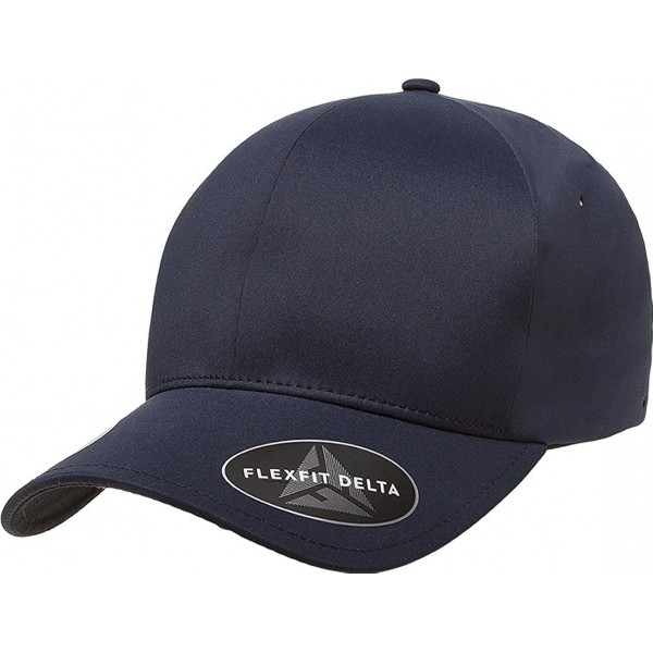 Baseball Caps Delta Seamless Cap - 180-S/M-Navy - CH126WUB1QZ $9.41