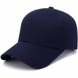 Rain Hats Unisex Vintage Washed Distressed Baseball-Cap Adjustable Light Board Solid Color Outdoor Sun Hat - Blue - CG1958LMN...