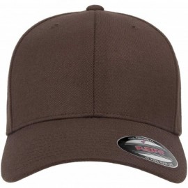 Baseball Caps Men's Wool Blend Hat - Brown - CS193H5QXE4 $14.94