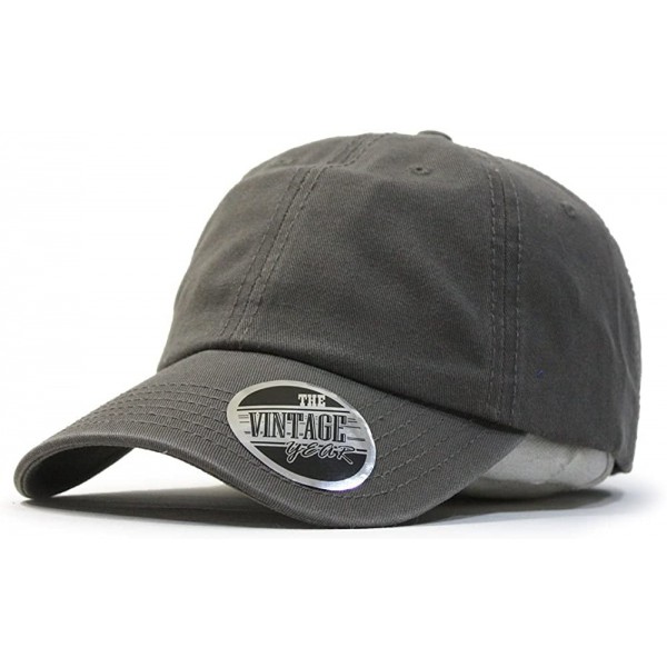 Baseball Caps Blank Dad Hat Cotton Adjustable Baseball Cap - Olive Brown - CQ12NTNSW9S $11.64