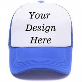 Baseball Caps Custom 100% Cotton Ball Hat Vintage Baseball Cap Classic Unisex Cowboy Hat Adjustable - B-blue - CZ18UYDURWA $1...