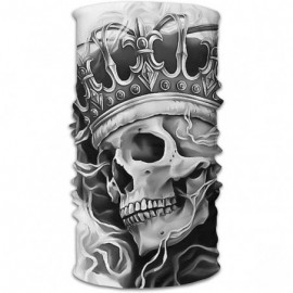 Balaclavas Protective Breathable Protection Multifunctional - Cool Skull With Crown - CC19879TQXL $15.49