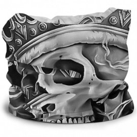 Balaclavas Protective Breathable Protection Multifunctional - Cool Skull With Crown - CC19879TQXL $15.49