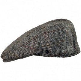 Newsboy Caps Tweed Ivy Cap - Brown/Grey Tweed - CN1147VOXJ9 $23.47