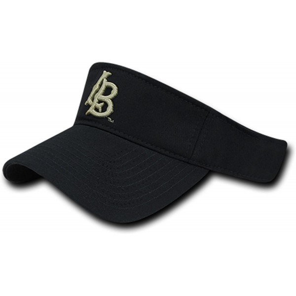 Baseball Caps University of Cal State Long Beach CSULB The Beach Cotton Polo Sun Golf Tennis Visor Cap Hat - CV18D772I2S $18.54