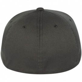 Baseball Caps Yp Wooly Twill Hat - Dark Grey - CS113BUN0ZZ $10.88