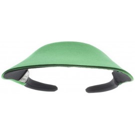 Visors Midsize Sport Sun Visor - Emerald Green - CU12E3BEDDN $27.14