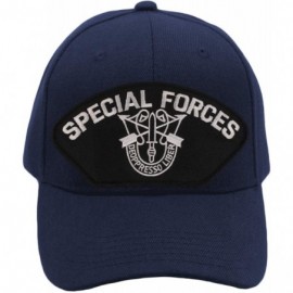 Baseball Caps US Special Forces Hat/Ballcap Adjustable One Size Fits Most - Navy Blue - CT18IS266RN $25.70