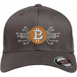 Baseball Caps Embroidered. 6477 Flexfit Baseball Cap. - Dark Grey - CF189RMZYOW $47.60