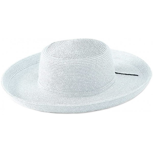 Sun Hats Women's Classic Large Brim Hat - One Size - White - C1118HQK6FP $34.07