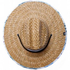 Sun Hats Men's Straw Hat - Azul - C518D9GGRQ3 $53.59