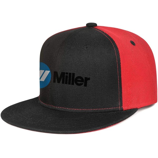 Baseball Caps Mens Miller-Electric- Baseball Caps Vintage Adjustable Trucker Hats Golf Caps - Black-215 - CD18ZLH9R6A $21.00