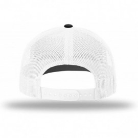 Baseball Caps Trump 2020 KAG Lower Left Back Mesh Hat- Trump Hat - Black Front / White Mesh - C218XIEUN0R $15.41