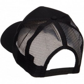 Baseball Caps US Air Force Veteran Military Patched Mesh Cap - Black - CE124YMFN2B $17.66