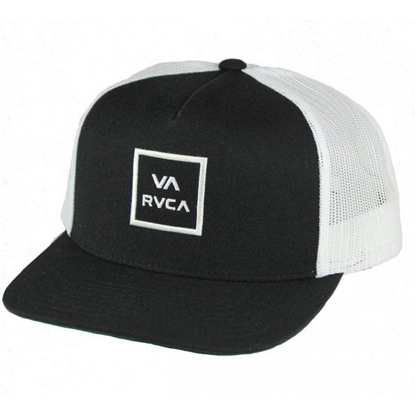 Baseball Caps Va All The Way Trucker Iii Hat - Black/White 2 - C8199LG9SSI $21.93