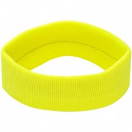 Skullies & Beanies USA Made Stretch Headband - Yellow - CA1885YYS80 $21.63