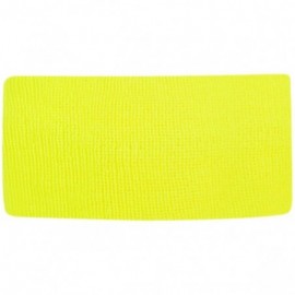 Skullies & Beanies USA Made Stretch Headband - Yellow - CA1885YYS80 $21.63