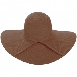 Sun Hats Shoreline Hues Packable Hat - Brown - C611CA1YTGJ $21.57