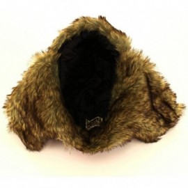 Bomber Hats Trooper Ear Flap Cap w/Faux Fur Lining Hat - Hunting Camp Camo - CX112PF75T9 $14.68