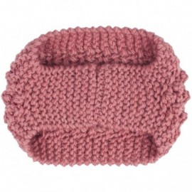 Headbands Women's Winter Wide Knit Headband - Wide - Pink - C317XHQQ0R2 $14.58