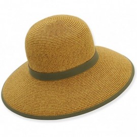 Sun Hats French Laundry Packable Crushable Travel Hat - Olive - C411CYNHO3J $19.74