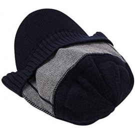 Skullies & Beanies Winter Patchwork Newsboy Outdoor - A-navy - CC18IW27U67 $13.61