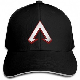 Baseball Caps Sandwich Cap Apex Legends Black Duck Tongue Cap Geek for Unisex Wild Sandwich Cap - Black - CK197EEYHGT $16.79