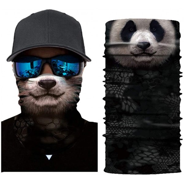 Balaclavas Seamless Bandana Protection Headwear Balaclava - Panda - C7197X8A0X0 $8.34