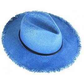 Fedoras Women's Join The Fray Fedora Hat - Blue - CP182EOITT6 $18.06