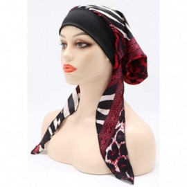 Skullies & Beanies Chemo Cancer Head Scarf Hat Cap Tie Dye Pre-Tied Hair Cover Headscarf Wrap Turban Headwear - CA198MAZ0AR $...