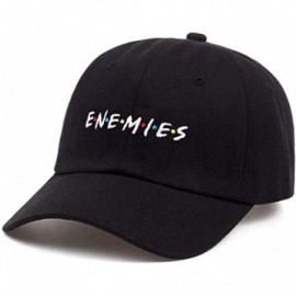 Baseball Caps Enemies Embroidered Dad Hat 100% Cotton Baseball Cap for Men and Women Black- One Size Fits Most - C618KY0HZET ...