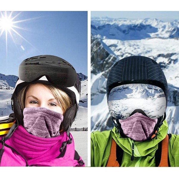 Winter Thermal Neck Warmer/Neck Gaiter Face Scarf/Face Cover Winter Ski ...