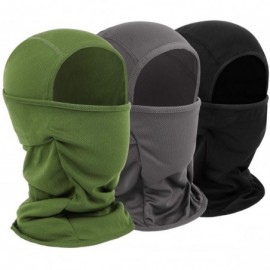 Balaclavas Neck Gaiters Balaclavas Face Mask Face Bandana Motorcycle Face Scarf for Men Women - 3pc - C618GTQHERX $9.70