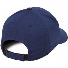 Baseball Caps One Ten Cool & Dry Mini Pique Cap - Water Resistent - Adjustable - 110P - Navy - CO12LLFN30N $13.50