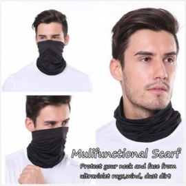 Balaclavas 3 OR 2Pack Neck Gaiter Breathable Face Cover Bandanas Balaclava Infinity Scarf for Women Men - Black2 - CN1983EG63...