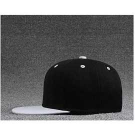 Baseball Caps Hip Hop Baseball Cap-Busch-Light-Busch-Latte-Beer Contrast Flat Bill Brim Sun Hat Red - Red - C018UKIZ3QN $15.70