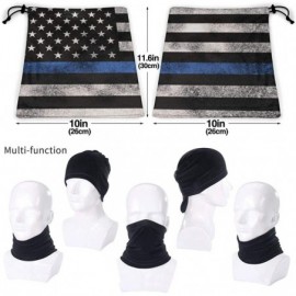 Balaclavas American Flag Face Mask Bandanas Neck Gaiter Warmer Windproof Mask Dust Protect Face Mask Bandana - Black-61 - C01...