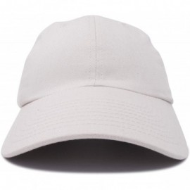 Baseball Caps Baseball Cap Dad Hat Plain Men Women Cotton Adjustable Blank Unstructured Soft - Beige - CX119N2251Z $9.67