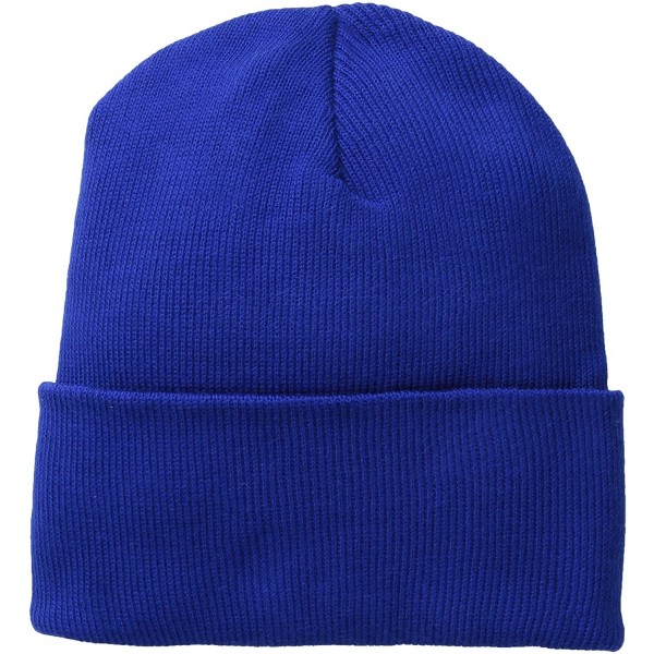 Skullies & Beanies Men's Acrylic Watch Cap - Royal - CH115RKRLEN $8.11