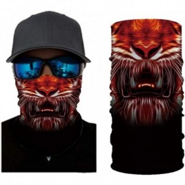 Balaclavas Lion Print Face Mask- Rave Bandana- Neck Gaiter- Scarf- Summer Balaclava for Dust Wind UV Protection - Ssb - C4198...