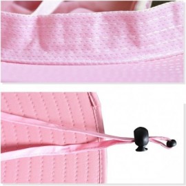 Sun Hats Sunscreen Waterproof Breathable Adjustable Women Momoon - Pink - CG18TOSS60E $11.24