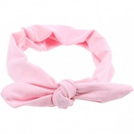 Headbands 4 Pack Women Headband Boho Floal Style Criss Cross Head Wrap Hair Band - Set4-rabbit Ear - CZ17YR64706 $11.46