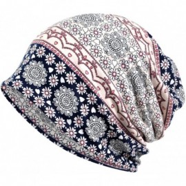 Skullies & Beanies Skullies Beanies Thin Bonnet Cap Autumn Casual Beanies Hat - 2 Pack Pink & Grey - CL193H2URZ9 $12.45