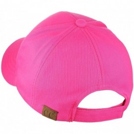 Baseball Caps Women's Embroidered Quote Adjustable Cotton Baseball Cap- Resting Beach Face- Hot Pink - C2180TYYKG2 $13.92