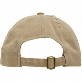 Baseball Caps Vintage Polo Cap Baseball Caps (Adjtable- Khaki) - CR119ENRZC7 $10.42