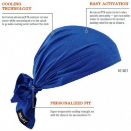 Skullies & Beanies Chill-Its 6710CT Evaporative Cooling Dew Rag- Blue - Blue - Each - CD116I6BRD1 $11.90